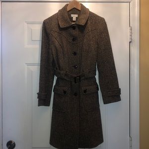 Ann Taylor Loft Petites Wool Coat 🧥